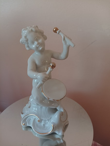 Statuett Putti Schau bach kunst (3 foto / 6)