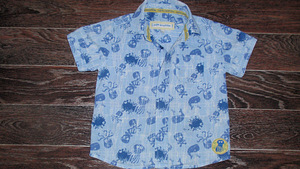 Летняя рубашка тенниска RochaLittleRocha на мальчика р-р 98