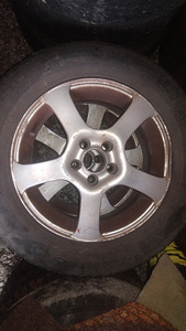 Литые диски 5x100 R15 + шины (2 фото из 2)