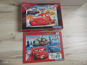 Autode (The Cars) raamatud (3tk) ja pusled (2tk) (2 foto / 3)