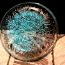 Салатник новогодний "Снежинка", жаропрочное стекло (фото #1)