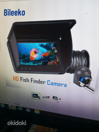 Podvodnaja kamera Fish finder 4;3tolli 15m (foto #2)