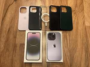 iPhone 14 Pro, 128 GB, Deep Purple (1 foto / 9)