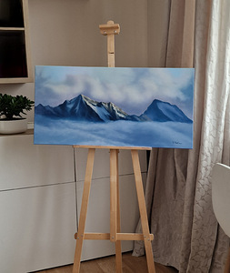 Õlimaal 50×100 cm / Õlimaal lõuendil (2 foto / 3)