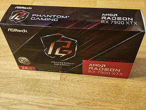 Videokaart ASRock Radeon RX 7900 XTX Phantom Gaming 24GB OC (1 foto / 4)