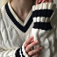 Трикотаж/джемпер/свитер с v-образным вырезом (фото #4)