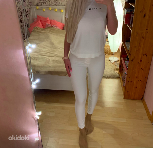 Primark valged teksad (püksid), suurus 38