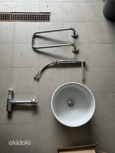 Набор для ванной комнаты (ванна+унитаз+раковина+и т.д.) (фото #1)