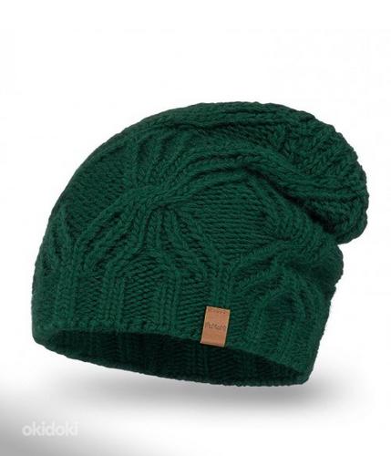 Теплая и мягкая модная зимняя шапка для женщин (фото #6)