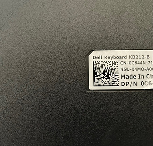 Dell klaviatuur KB212-B Quiet Key (2 foto / 2)