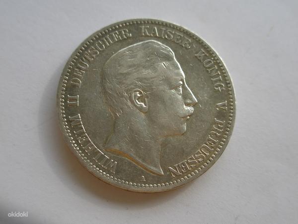 Saksamaa 5 marka 1907, silver (foto #2)