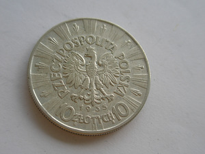 Polland 10Zl. 1935, silver (2 foto / 2)