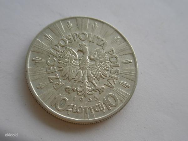 Польша 10 Zl. 1935,серебро (фото #2)