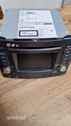 Автомобильное радио/стерео/центральная консоль Subaru | Panasonic 86201AJ430 (фото #2)