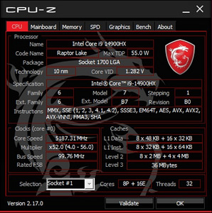 Mänguri sülearvuti MSI Vector 17 HX A14V (2 foto / 5)