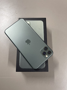 iPhone 11 Pro Max 256gb Midnight green, karp, ümbrised (4 foto / 4)