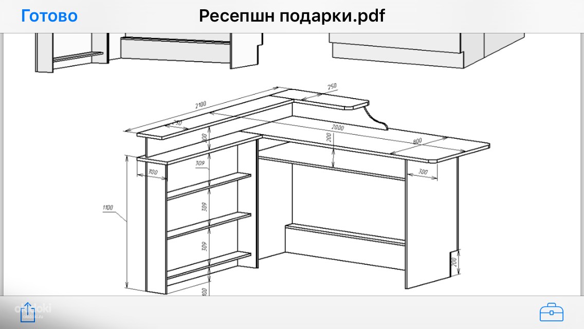 Стол флориста размеры