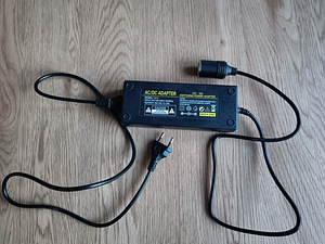 AC/DC sigaretisüütaja toiteadapter 12V 15A (1 foto / 3)