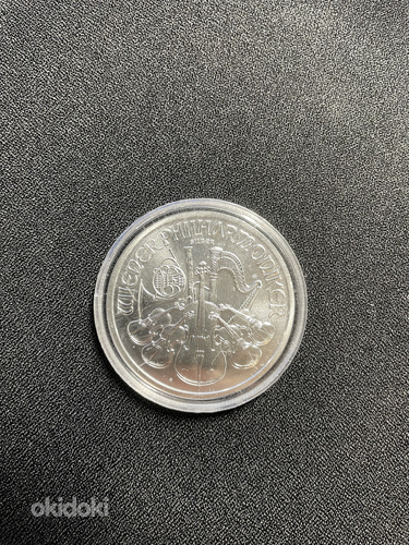 Серебряная монета Австрийской филармонии 1 унция (фото #1)