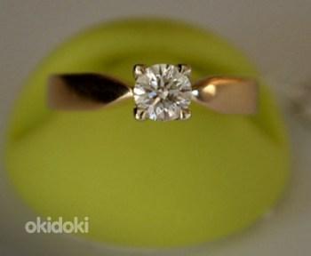 Бриллиантовое кольцо, бриллиант (фото #2)