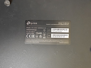 Tp-link tl-er5120 gigabit load balance broadband router v4 (4 foto / 4)
