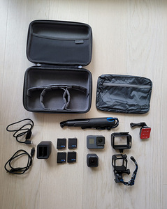 2x GoPro (Hero 5 ja Hero 5 Session) + tarvikud (2 foto / 7)