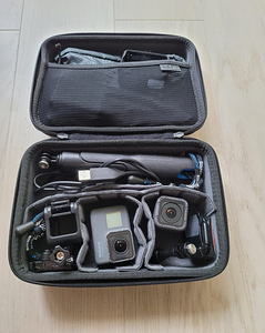 2x GoPro (Hero 5 ja Hero 5 Session) + tarvikud (3 foto / 7)