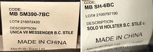 Manfrotto kottide komplekt "MB SM390-7BC" + "MB SH-6BC" (9 foto / 9)