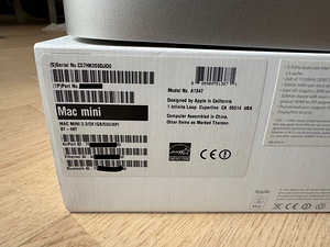 Apple Mac Mini i5 2.3GHz 4GB 256GB SSD Intel HD 3000 (1 foto / 4)