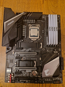 Z390 AORUS PRO + XPG 32GB 3200MHz RAM (1 foto / 3)