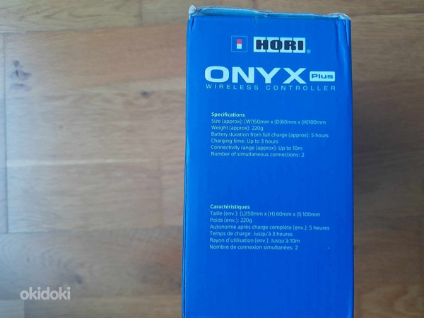PS4/PC - HORI Wireless Controller Pad Onyx Plus (UUS) (foto #5)