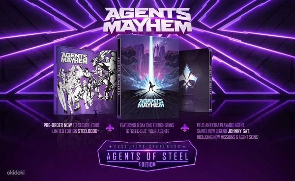 Agents of Mayhem Limited Steelbook Edition PS4 (фото #3)