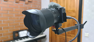 Sigma 16mm f/1.4 DC DN Sony E-Mount + UV filter + Kott (1 foto / 2)