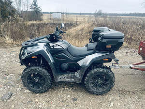 ATV Kymco MXU 700 4x4 +haagis (4 foto / 10)