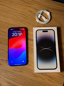 iPhone 14 Pro, 256 GB, Space black (2 foto / 6)