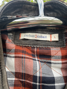 Nahktagi (jope) meeste " carbon2cobalt " (2 foto / 2)