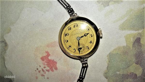 Золотые рабочие женские часы HY Moser & CO. 1935 г. (фото #2)