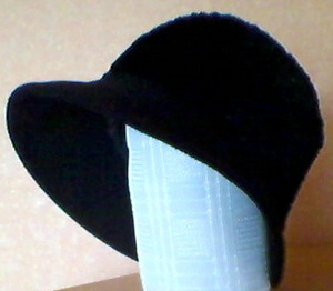 Новая шляпка, драп+мех, 100% шерсть
