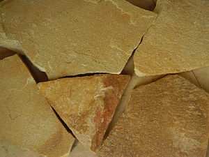 Натуральный камень желтый песчаник