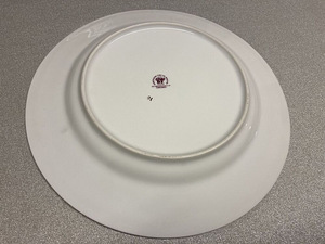 Suur väga kena taldrik, Porcelaine Fine de Boheme, Carlsbad (7 foto / 7)