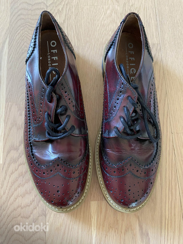 Office London leather shoes, nahkkingad, 40 (foto #2)