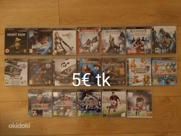 PS3 mängud ja tarvikud (foto #2)