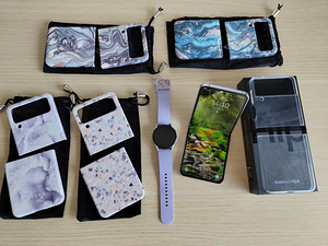Samsung Galaxy Flip 4 + Galaxy Watch 5 (10 foto / 10)