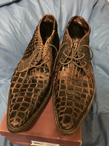 Nahast meeste itaalia kingad Vibram (1 foto / 3)