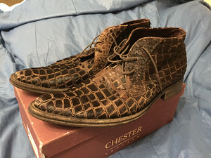 Nahast meeste itaalia kingad Vibram (2 foto / 3)