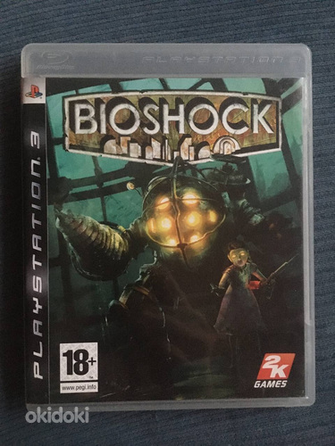 PS3 BIOSHOCK PLAYSTATION 3 & METAL GEAR SOLID 4 & INFAMOUS (фото #1)