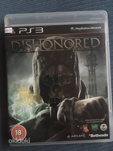 PS3 DISHONORED PLAYSTATION 3 (фото #1)