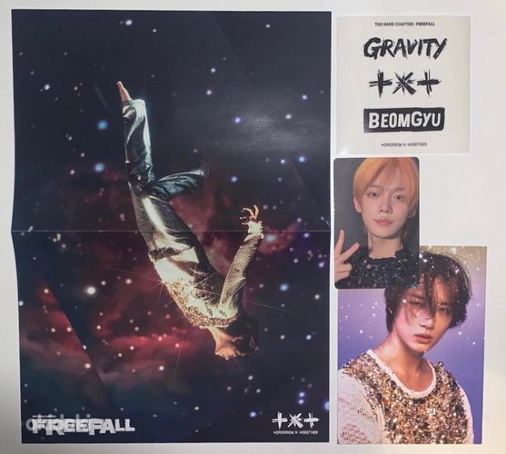 TXT - THE NAME CHAPTER : FREEFALL (GRAVITY VER.) album KPOP (foto #1)