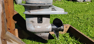 Evinrude 2T 30hp päramootor koos puldiga (5 foto / 10)