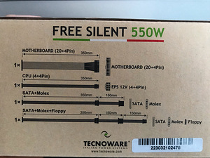 Uus Toiteplokk Tecnoware 550W / PSU 550 w (3 foto / 4)